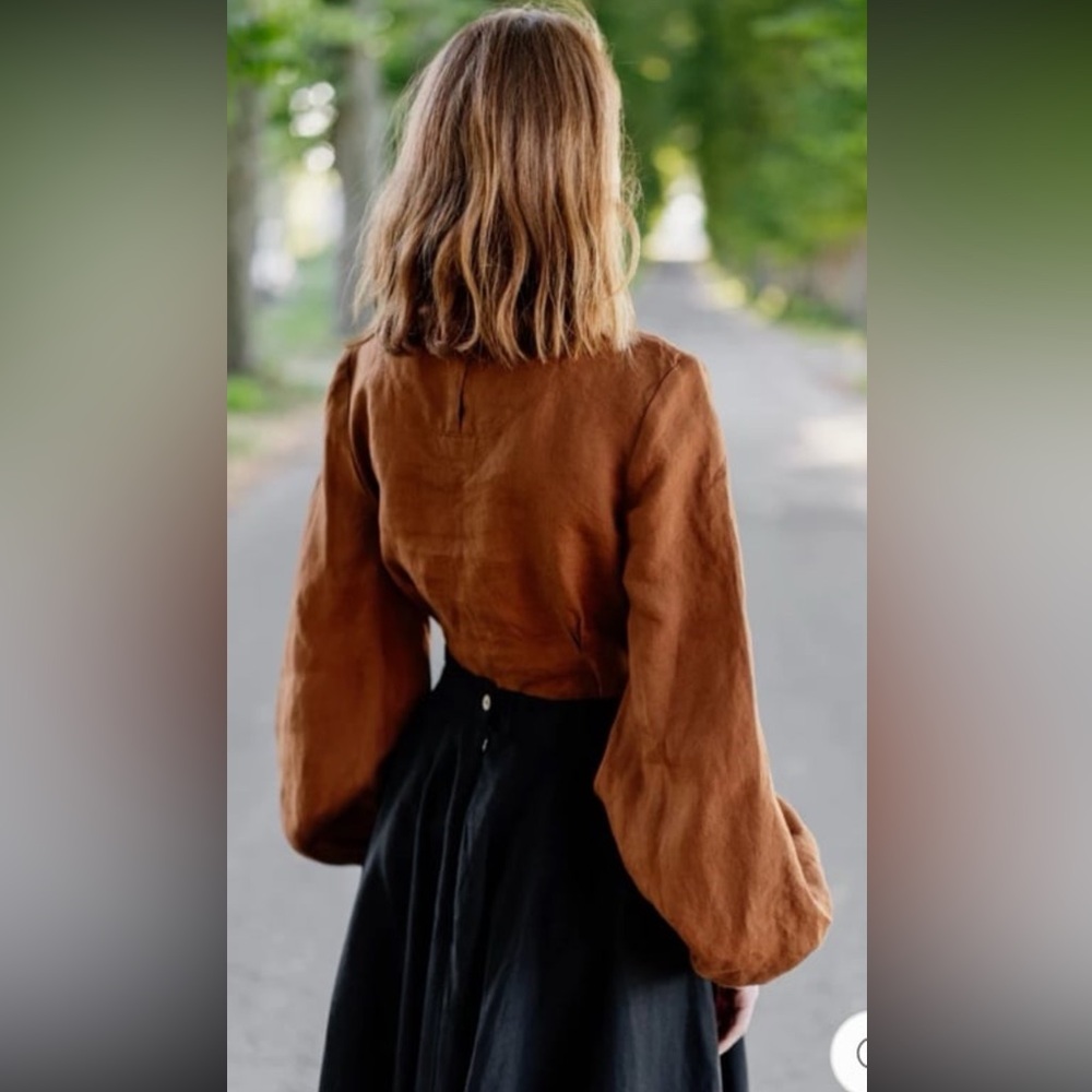 Son de Flor: Scarlet Shirt- XXS - Picture 2 of 8